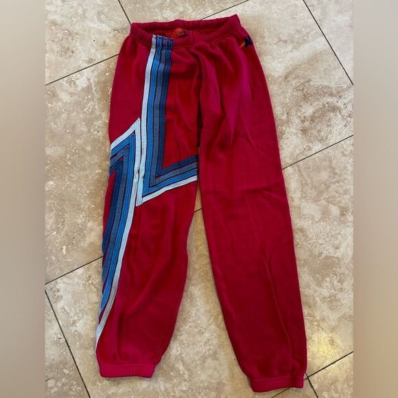 AVIATOR NATION pink with blue stripes XS - Picture 6 of 7